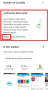 Změna aplikace na původní
