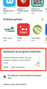 Probíhá přidávání k testování
