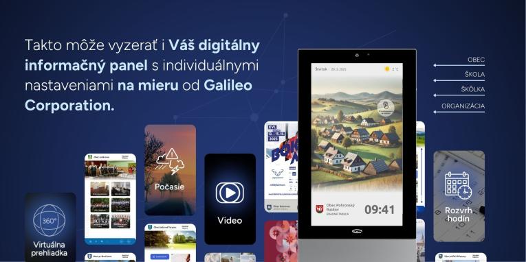 Digitálny informačný panel