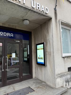 Mesto Modra - Digitálna úradná tabuľa 