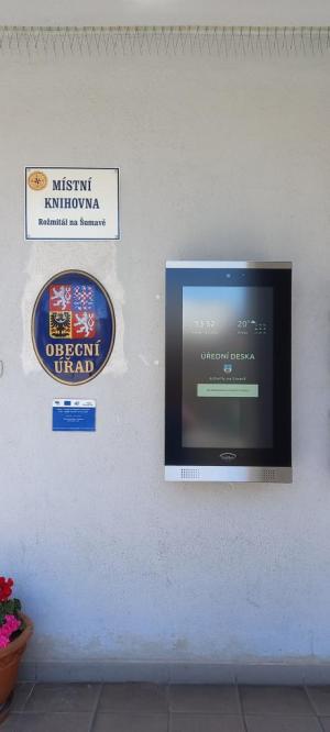 Elektronická úřední deska - obec Rožmitál na Šumavě