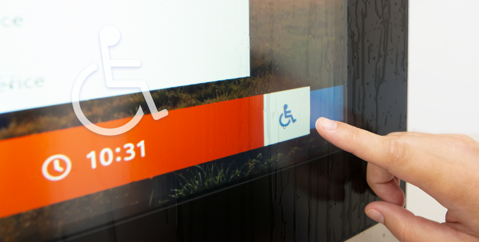 Handicap režim na elektronickej úradnej tabule