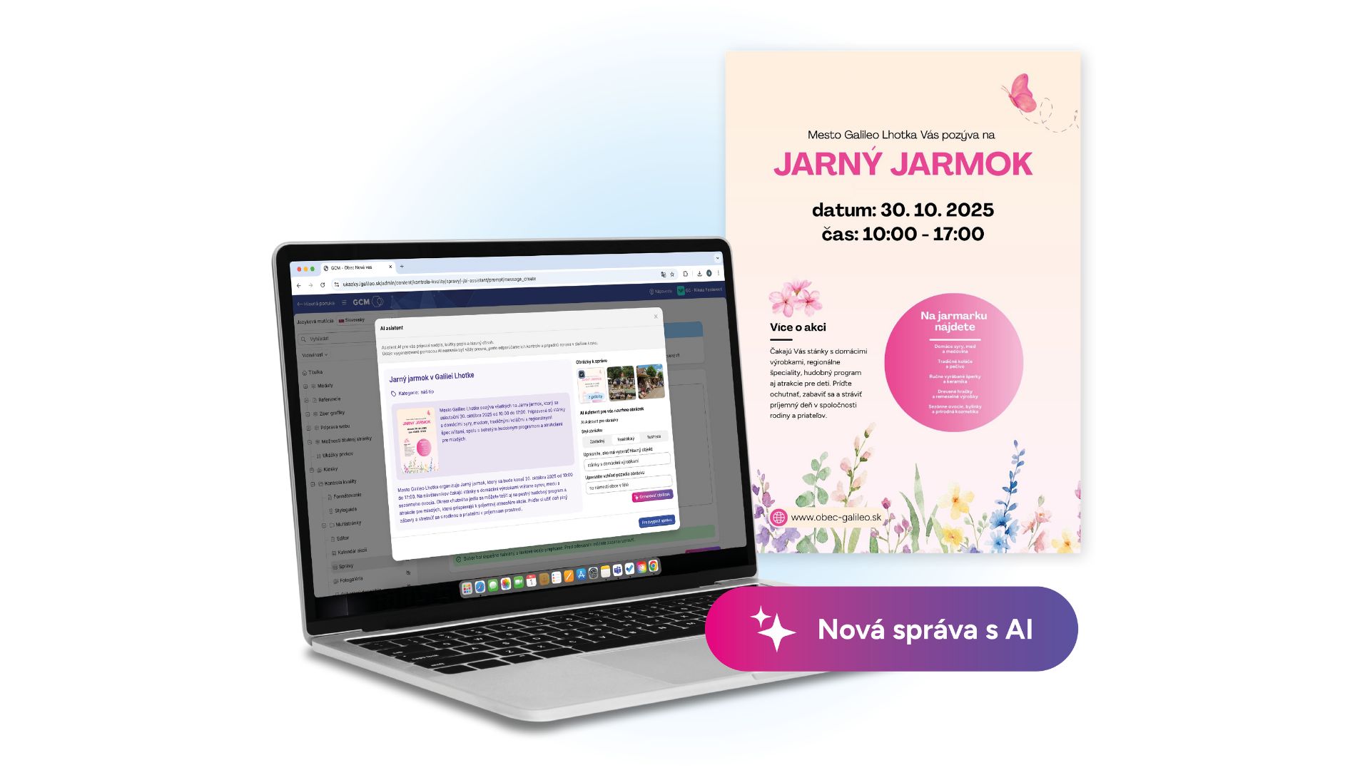 AI Asistent pre mestá, obce, školy a príspevkové organizácie | Galileo Corporation